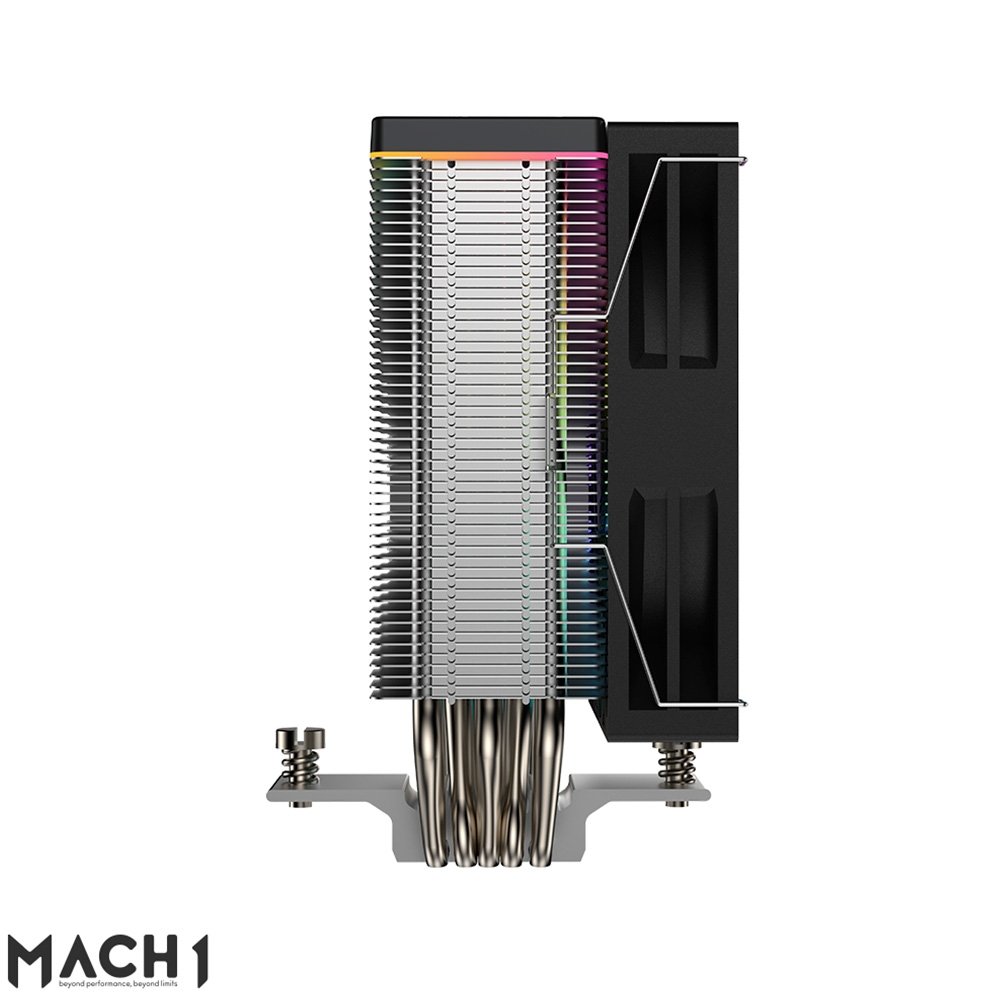 Air Cooler MACH1 BOREAL, ARGB, AMD e Intel, 120mm, Preto - B50-ARGB