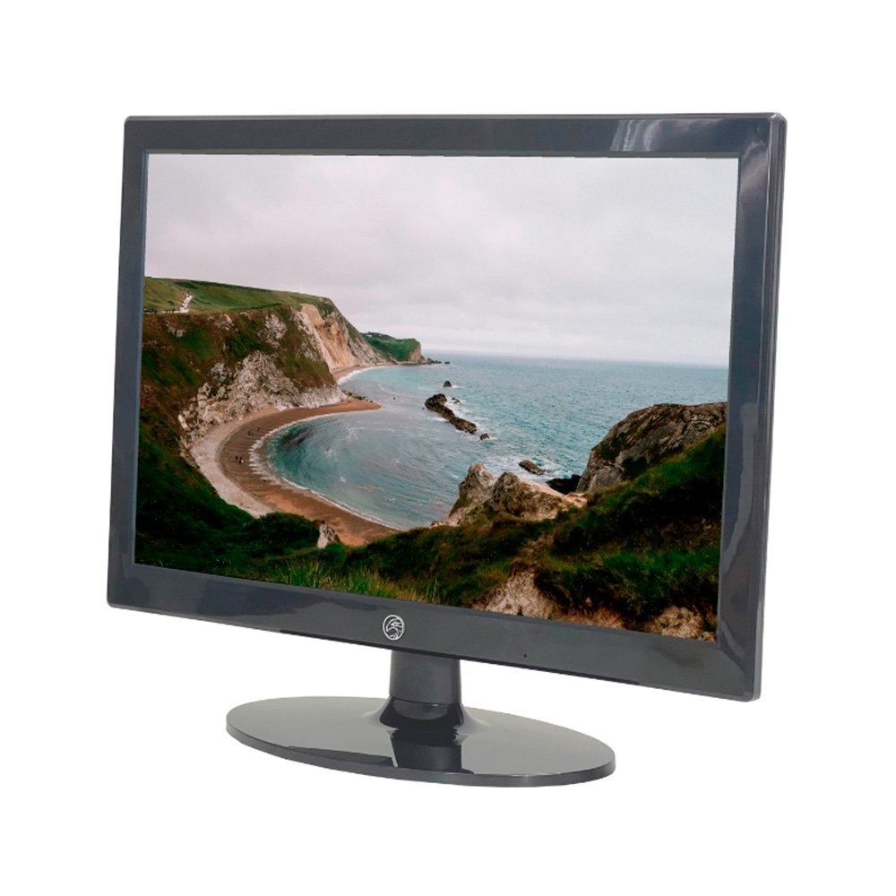 Monitor Office BrazilPC 15.4"", HD, 60Hz, 5ms, VGA e HDMI, Preto - 15BPC-KANB