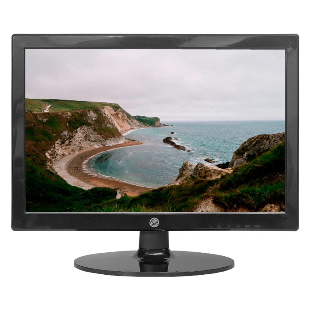 Monitor Office BrazilPC 15.4"", HD, 60Hz, 5ms, VGA e HDMI, Preto - 15BPC-KANB