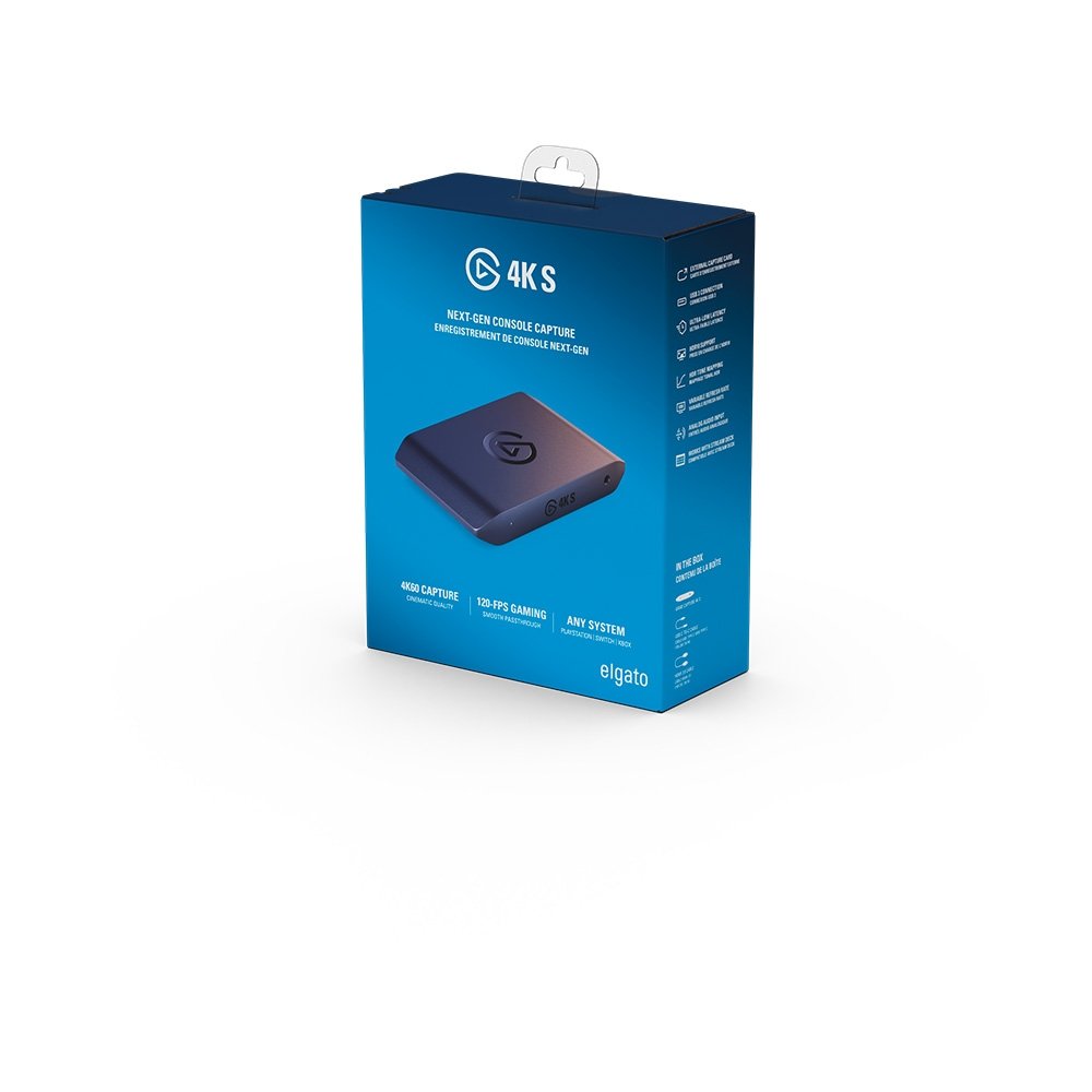 Elgato Game Capture 4K S | Placa de Captura Extern