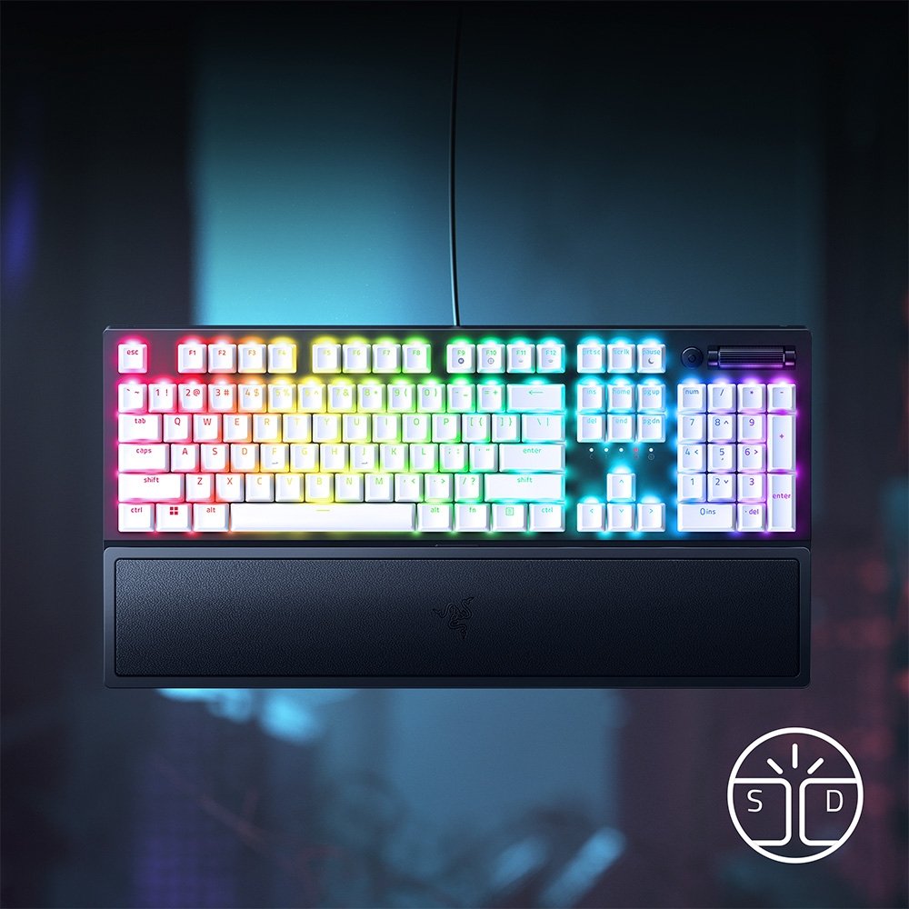 Teclado Mecânico Razer BlackWidow V3 Switch Green/