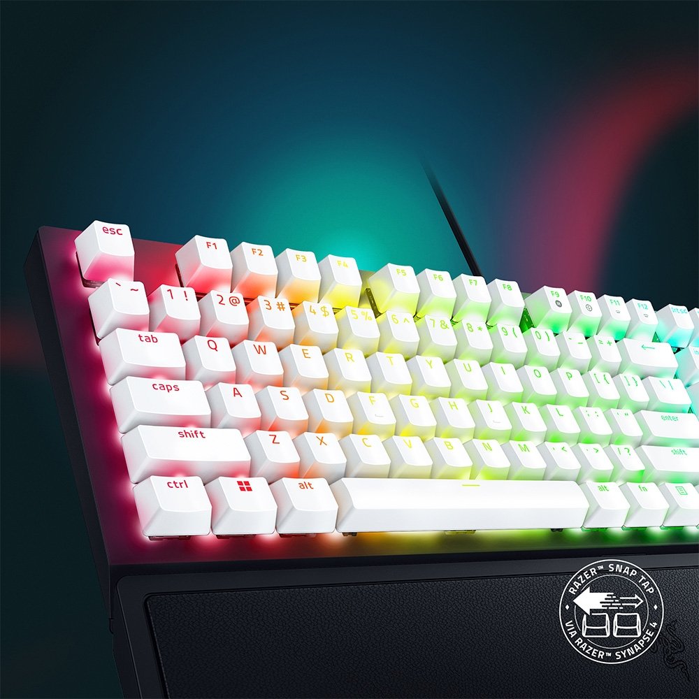 Teclado Mecânico Razer BlackWidow V3 Switch Green/