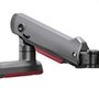 Suporte de Mesa Articulado Gamer para Monitor de 32" a 60" ELG, com Pistão a Gás, VESA, RGB, Vermelho e Preto - SGM04