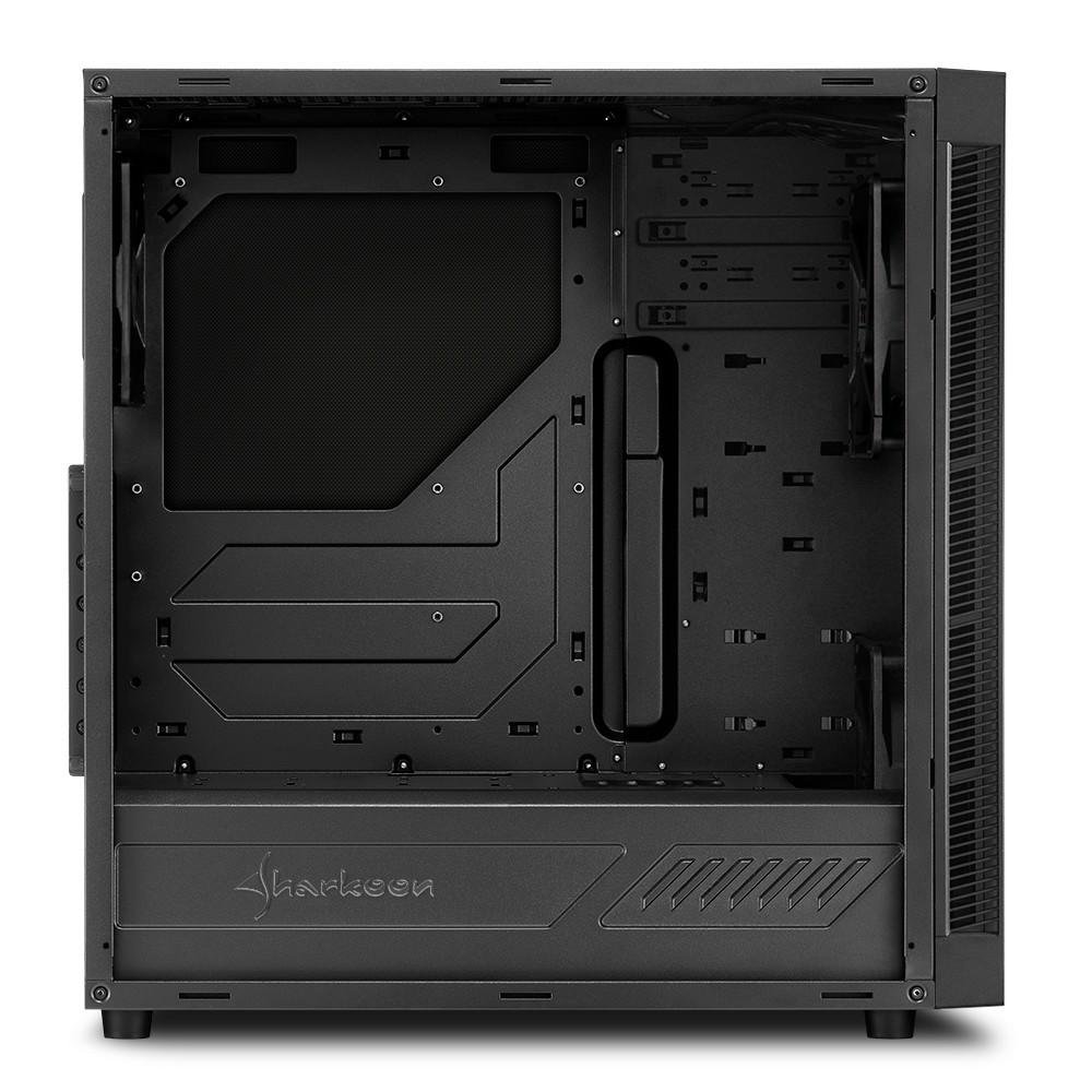 Gabinete Sharkoon ATX Mid Tower LED FAN AM5 Silent Blue
