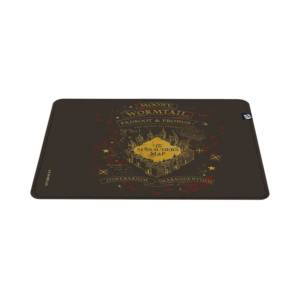 Mousepad Gamer Redragon Harry Potter Mapa do Maroto, 320x270x3mm, Tamanho M, Marrom - HP-935