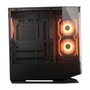 Gabinete Gamer Cougar FV270, Mid Tower, RGB, ATX, Frontal e Lateral em Vidro Curvo, com 4 Fans, Preto - 3858M60.0005