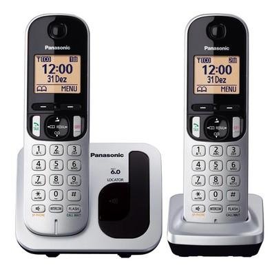Telefone Panasonic Sem Fio 2 Ramais com Viva-Voz KX-TGC212LB1 Prata é boa?