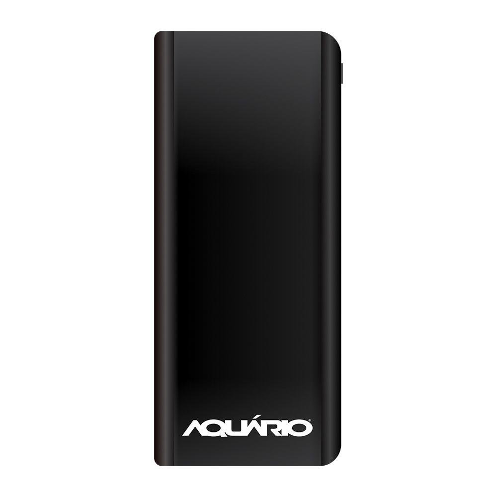 Carregador Portátil Aquario 10.000mAh, 2 Portas USB, Preto - CP 10000 Carregador Portátil Aquario 10.000mAh, 2 Portas USB, Preto - CP 10000