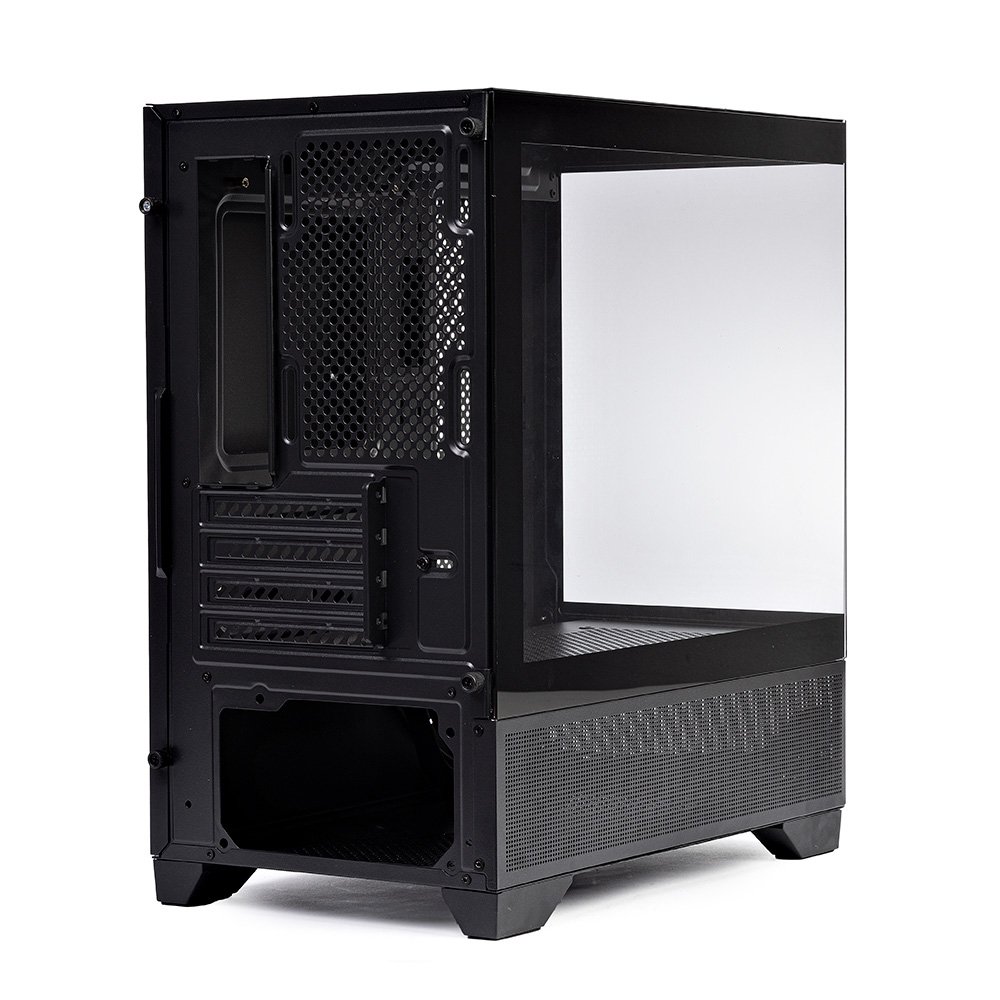 Gabinete Gamer Round5 Draven, Mini Tower, M-ATX, Frontal e Lateral em Vidro, Preto - R5-DRAVEN-B-2181