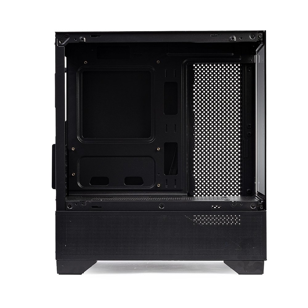 Gabinete Gamer Round5 Draven, Mini Tower, M-ATX, Frontal e Lateral em Vidro, Preto - R5-DRAVEN-B-2181