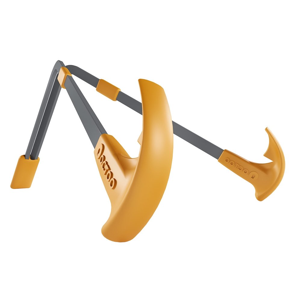 Suporte para Notebook e Tablet Octoo LiteStand Note, Titanium e Caramelo - 9569