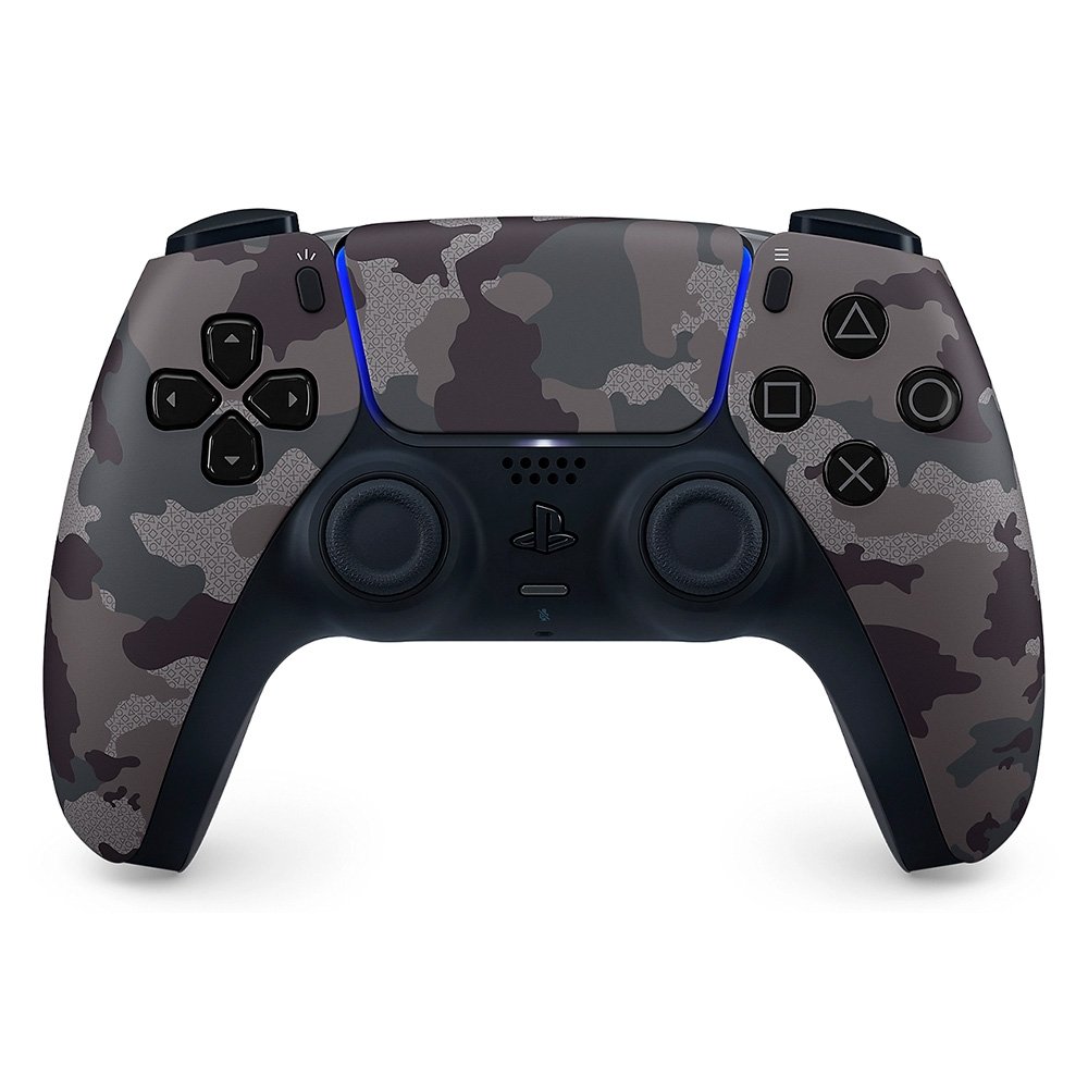 Controle Sony DualSense PS5, Sem Fio, Gray Camuflado Controle Sony DualSense PS5, Sem Fio, Gray Camuflado