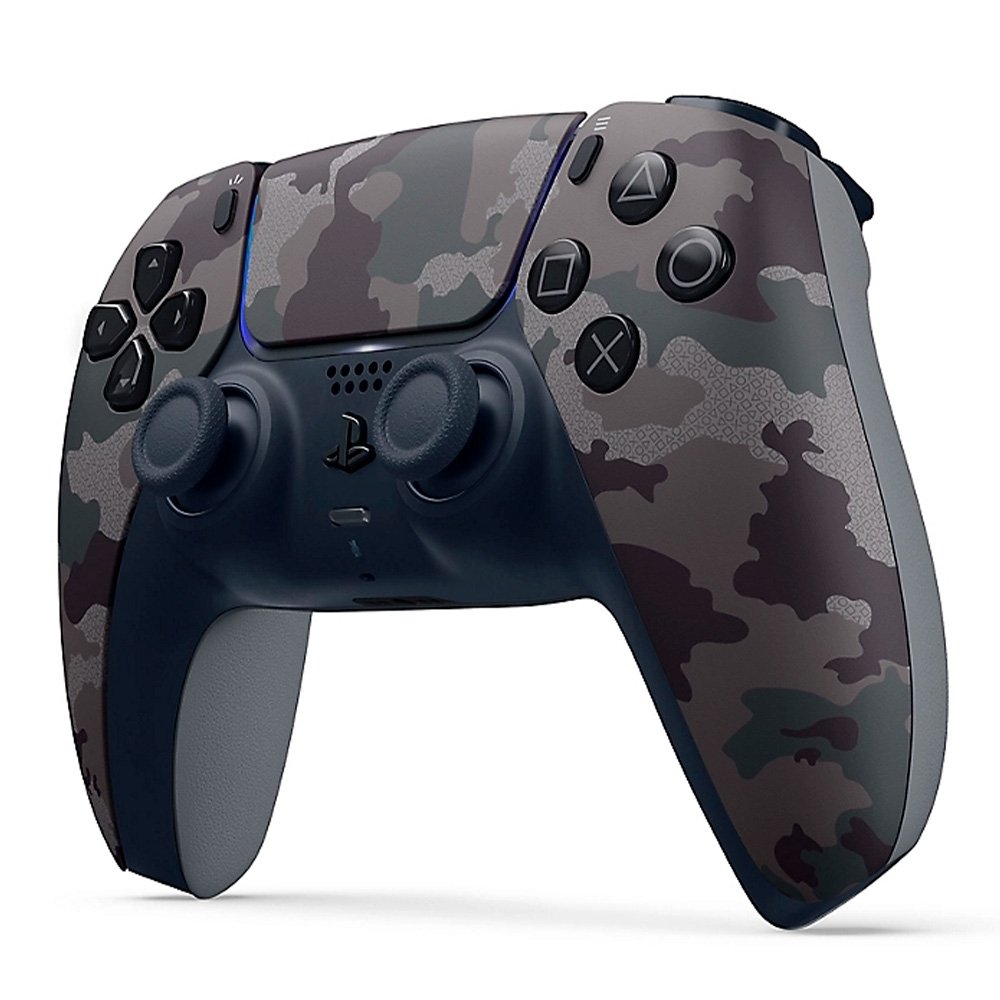 Controle Sony DualSense PS5, Sem Fio, Gray Camuflado Controle Sony DualSense PS5, Sem Fio, Gray Camuflado