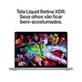 MacBook Pro de 14", M5, CPU de 10 núcleos, GPU de 10 núcleos, 24GB RAM, SSD 1TB, Prateado - MDE64BZ/A