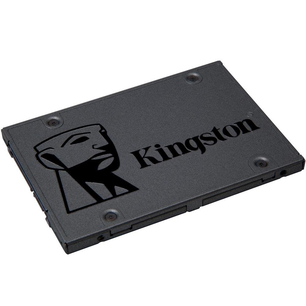 SSD 960GB Sata III Leitura 500MB/s Gravação 450MB/s, KINGSTON SA400S37/960G