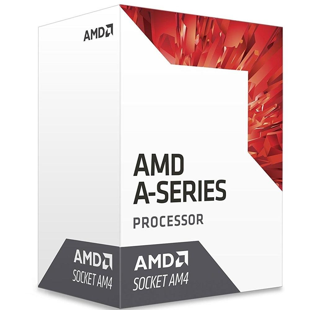 Processador AMD A6 9500 Bristol Ridge, Dual-Core, Cache 1MB, 3.5GHz (3.8GHz Max Turbo), AM4 - AD9500AGABBOX Processador AMD A6 9500 Bristol Ridge, Dual-Core, Cache 1MB, 3.5GHz (3.8GHz Max Turbo), AM4 - AD9500AGABBOX