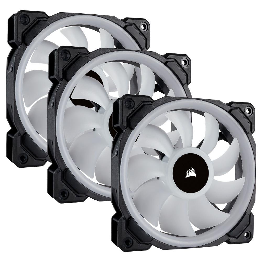 Cooler Fan Corsair LL120 PRO, 3 Unidades| KaBuM!