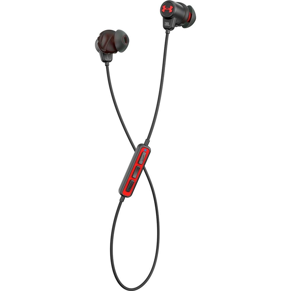 Fone de Ouvido JBL Under Armour Sport Wireless Bluetooth, A prova de Suor, Preto