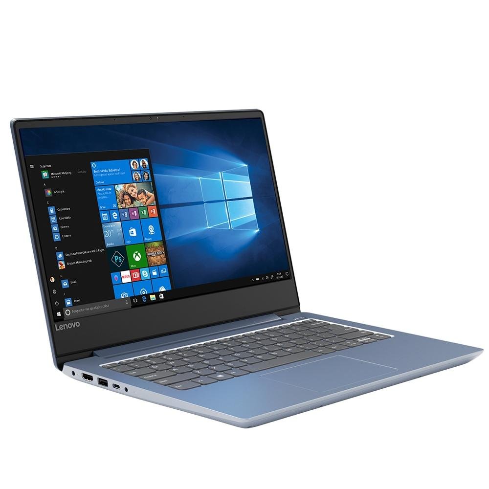 Notebook Lenovo 330S, Intel Core i5-8250U, 8GB, 1TB, Windows 10 Home, 14´, Azul - 81JM0000BR Notebook Lenovo 330S, Intel Core i5-8250U, 8GB, 1TB, Windows 10 Home, 14´, Azul - 81JM0000BR