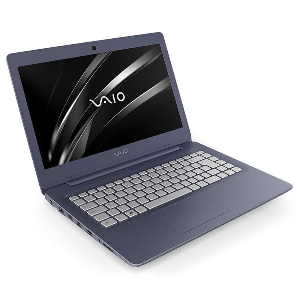 Notebook Vaio C14, Intel Core i5-6200U, 8GB, SSD 256GB, Windows 10 Home, 14´, Azul e Prata - VJC141F11X-B1211L Notebook Vaio C14, Intel Core i5-6200U, 8GB, SSD 256GB, Windows 10 Home, 14´, Azul e Prata - VJC141F11X-B1211L