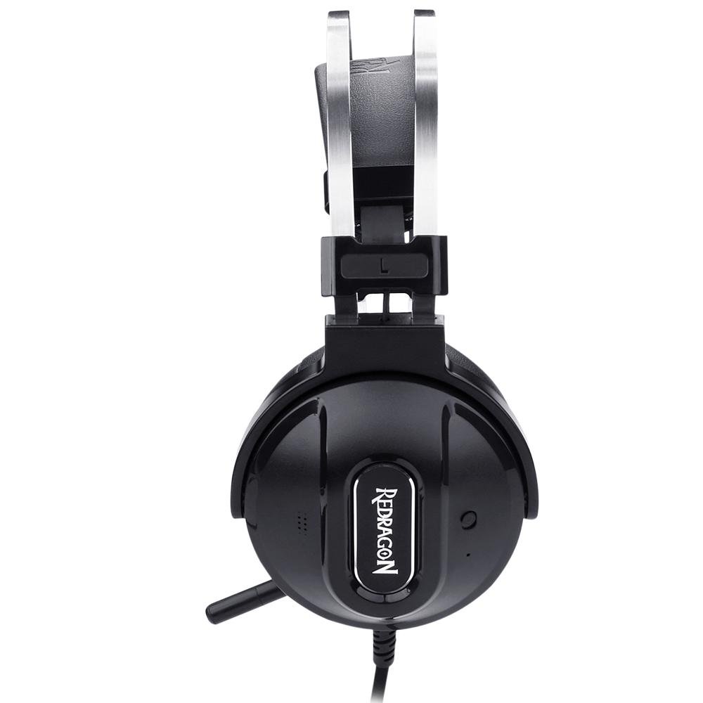 Headset Gamer Redragon Ladon 7.1, USB, Preto - H990 | KaBuM!