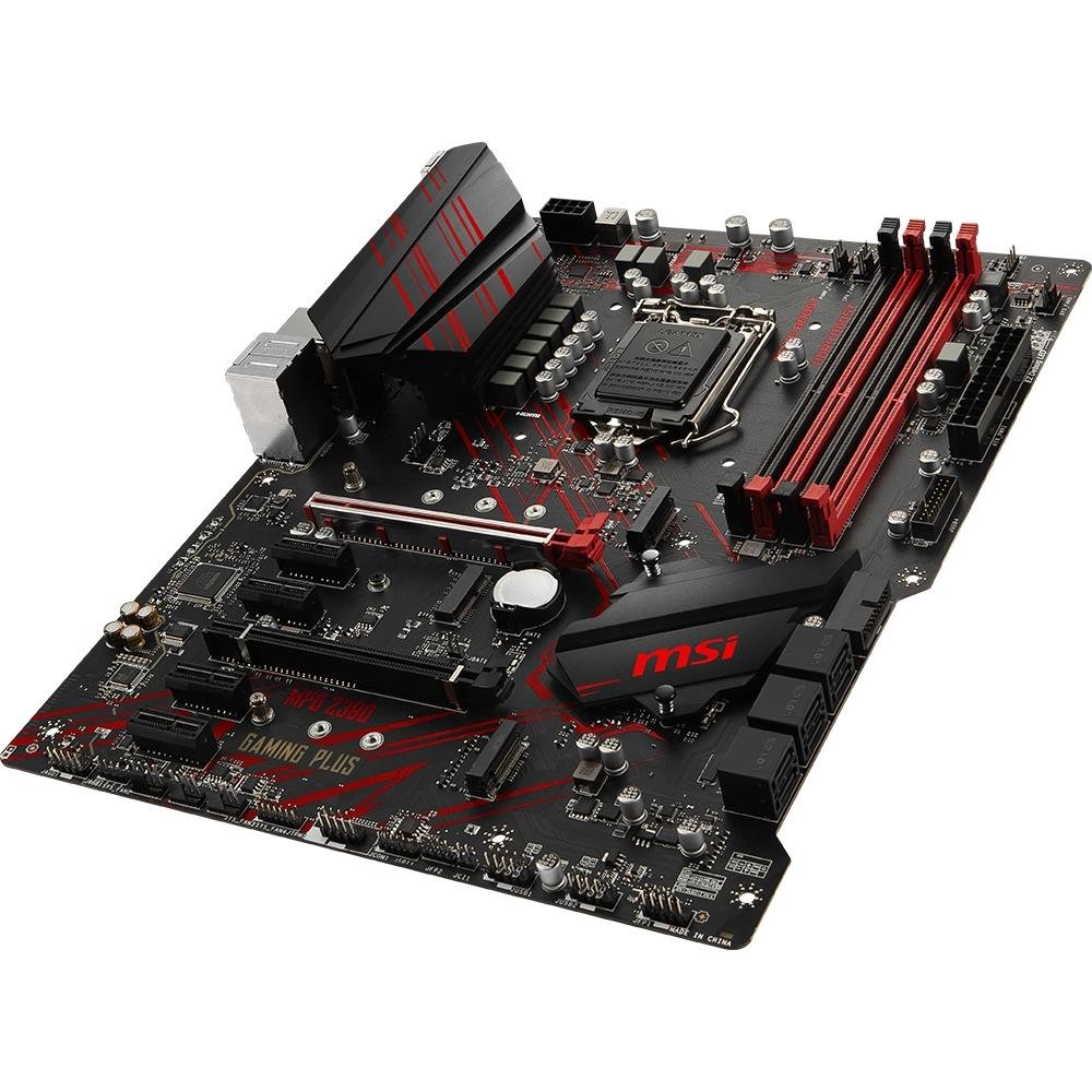 Placa-Mãe MSI Intel LGA 1151 MPG Z390 Gaming Plus | KaBuM!