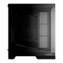 Gabinete Gamer PCYES Forcefield Flow, Mid Tower, RGB, Lateral em Vidro, Black Vulcan - Gfffbv