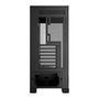 Gabinete Gamer PCYES Forcefield Flow, Mid Tower, RGB, Lateral em Vidro, Black Vulcan - Gfffbv