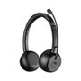 Headset Sem Fio Multilaser PH503, Bluetooth, Recarregável, USB-C, Haste e Microfone Ajustáveis, Preto - PH503