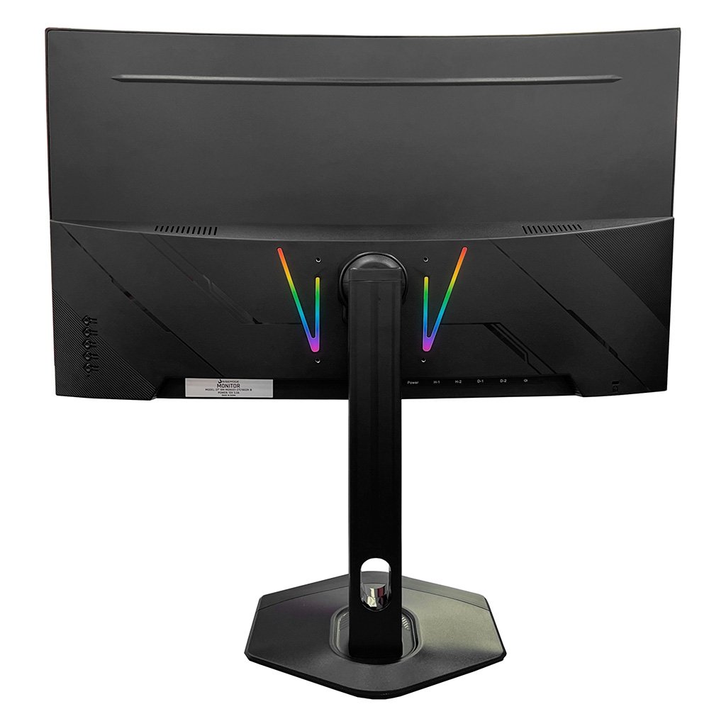 Monitor Gamer Curvo Rise Mode Nova Pro 27", QHD, 180Hz, 1ms, VA, HDMI e DisplayPort, Altura Ajustável, Som Integrado, Preto - RM-MONV01-27C1802K-B Monitor Gamer Curvo Rise Mode Nova Pro 27", QHD, 180Hz, 1ms, VA, HDMI e DisplayPort, Altura Ajustável, Som Integrado, Preto - RM-MONV01-27C1802K-B