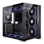 Gabinete Gamer Esgaming Zero Max, Mid Tower, M-ATX, Frontal e Lateral em Vidro Temperado, Sem Fans, Preto - Zero Max BK