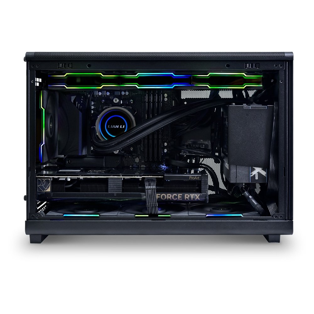 岸*木様 LIANLI Compact PC Case, A3-mATX Woo Lian Li A3 Micro ATX Wood Edition Preto | KaBuM!