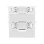 Air Cooler Montech NX600, Dual Tower, 120mm, Intel e AMD, Branco - NX600W