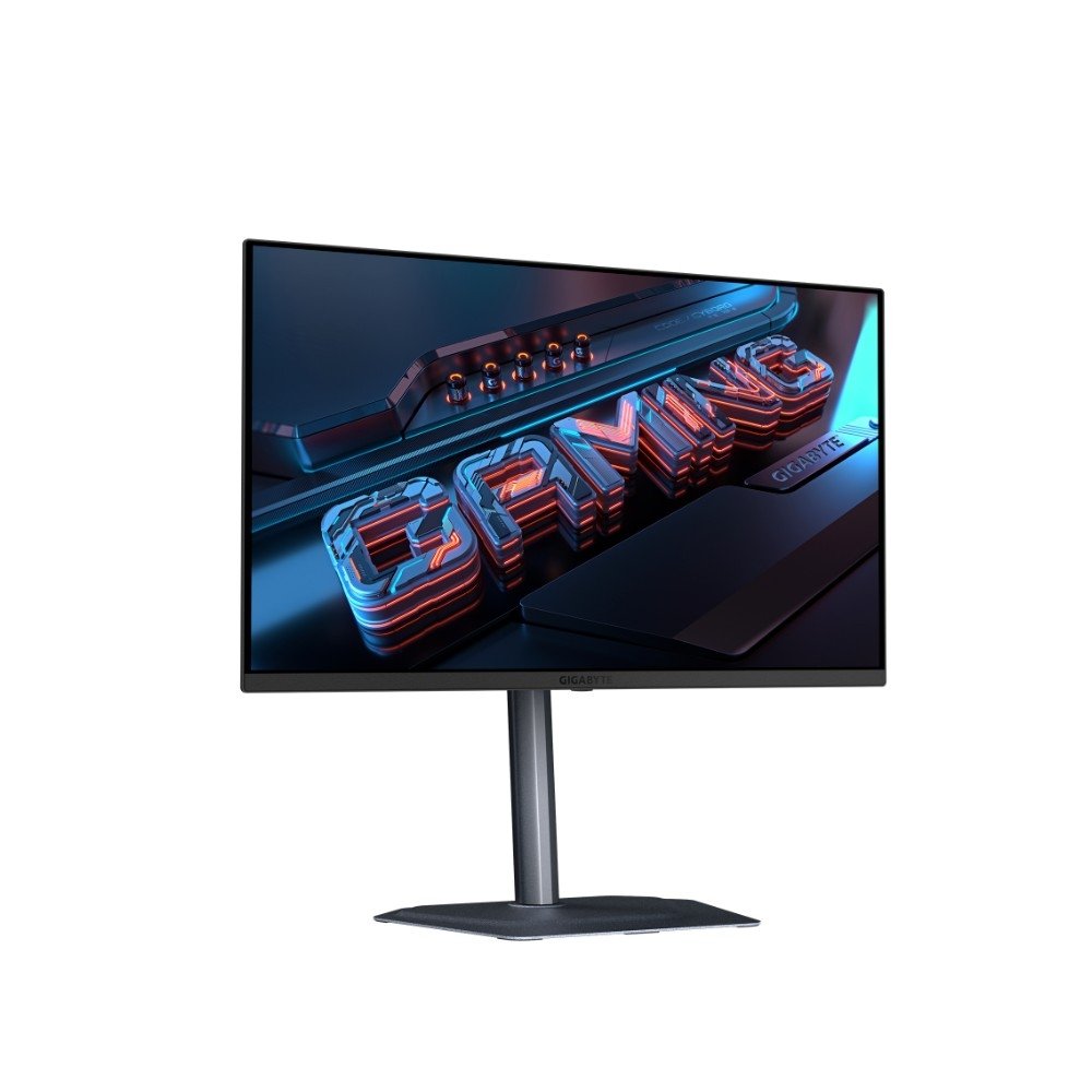 Monitor Gamer Gigabyte QD-OLED 27", QHD, 280Hz, 0.03ms, IA, G-Sync, FreeSync Premium Pro, HDR 400, USB-C, Som Integrado, Preto - MO27Q2A