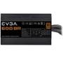 Fonte EVGA, 600W, 80 Plus Bronze, PFC Ativo, Sem Cabo, Preto - 100-BR-0600-K