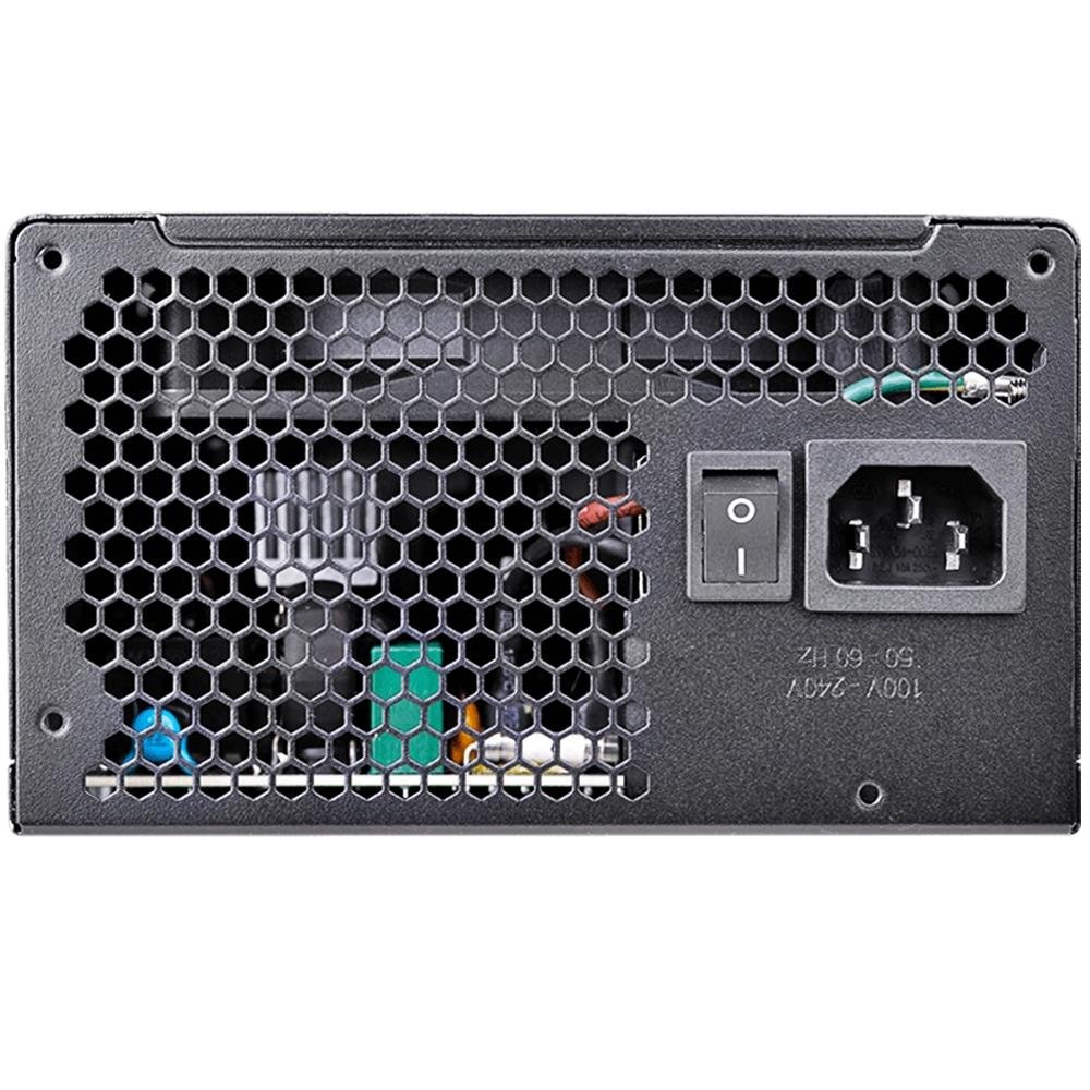 Fonte EVGA, 600W, 80 Plus Bronze, PFC Ativo, Sem Cabo, Preto - 100-BR-0600-K Fonte EVGA, 600W, 80 Plus Bronze, PFC Ativo, Sem Cabo, Preto - 100-BR-0600-K