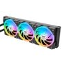 Water Cooler Thermaltake Minecube 360 Ultra ARGB Sync, 360mm, Quad-LCD, All-in-One, Preto - CL-W481-PL12SW-A