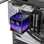 Water Cooler Thermaltake Minecube 360 Ultra ARGB Sync, 360mm, Quad-LCD, All-in-One, Preto - CL-W481-PL12SW-A