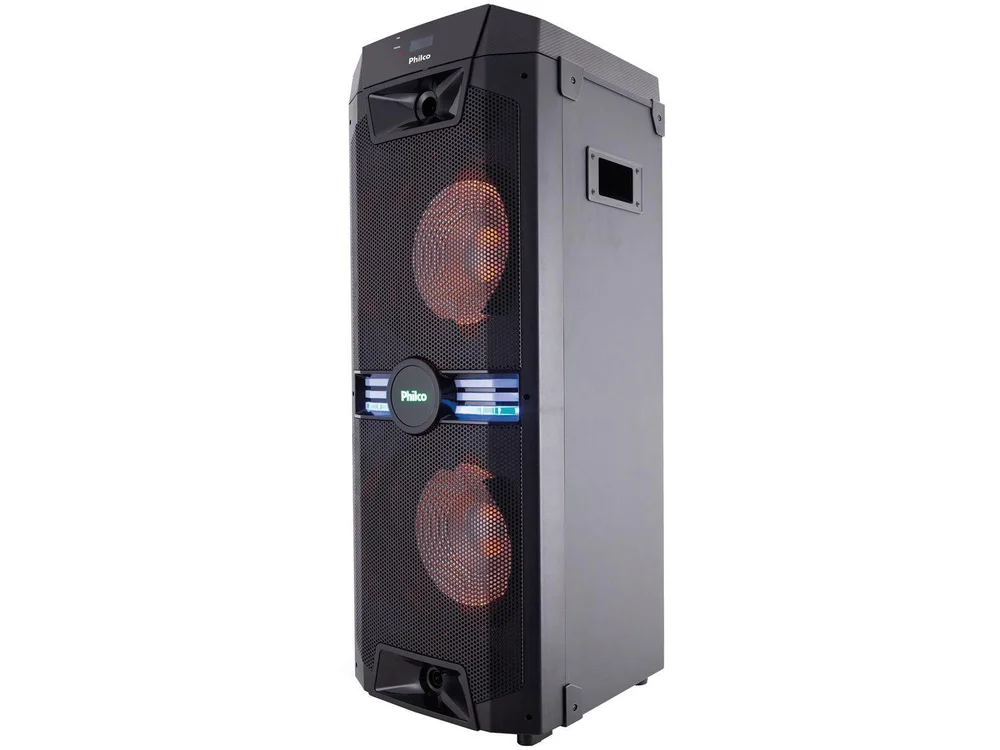 Caixa Acústica Philco Flash Lights, EXBass, Bivolt - PCX18000 Caixa Acústica Philco Flash Lights, EXBass, Bivolt - PCX18000