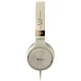 Headphone Philco, Concha auditiva almofadada, Bege - PFO02G