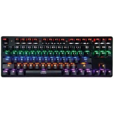 Teclado Gamer Spectrum OEX, Mecânico, Switch Blue, USB - Tc602