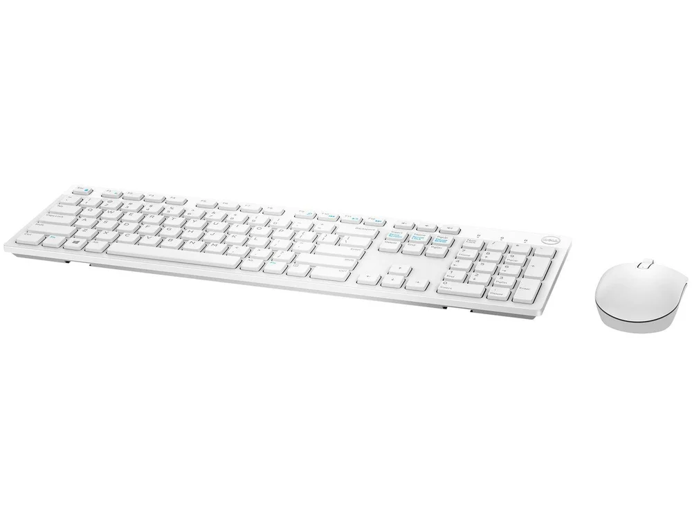 Kit Teclado e Mouse sem Fio Dell KM636 Wireless