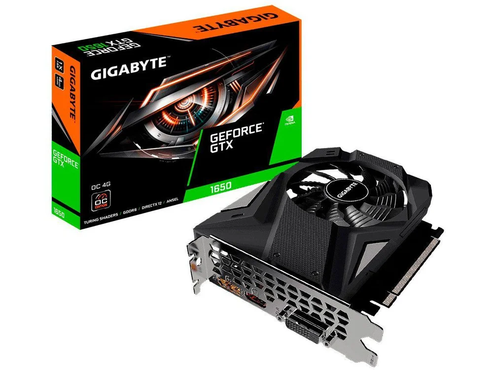 Placa De Vídeo Gigabyte Geforce GTX 1650 D6