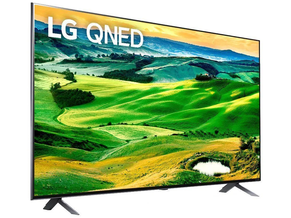 Smart TV LG 55 Polegadas 4K, UHD, Quantum Dot Nanocell, Thinq AI - 55QNED80SQA Smart TV LG 55 Polegadas 4K, UHD, Quantum Dot Nanocell, Thinq AI - 55QNED80SQA