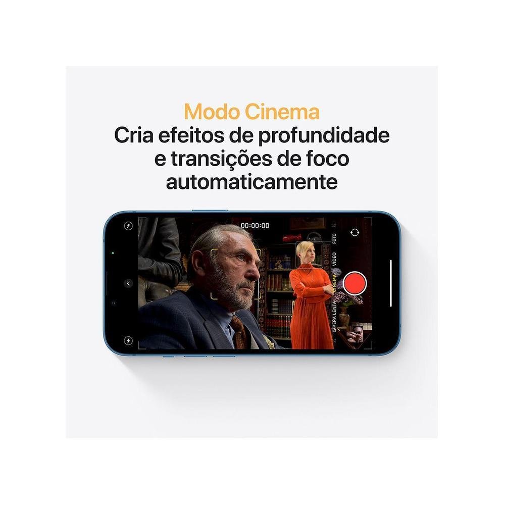 Smartphone iPhone 13 Mini, 128GB, Apple, Azul, Tela 5,4? Smartphone iPhone 13 Mini, 128GB, Apple, Azul, Tela 5,4?