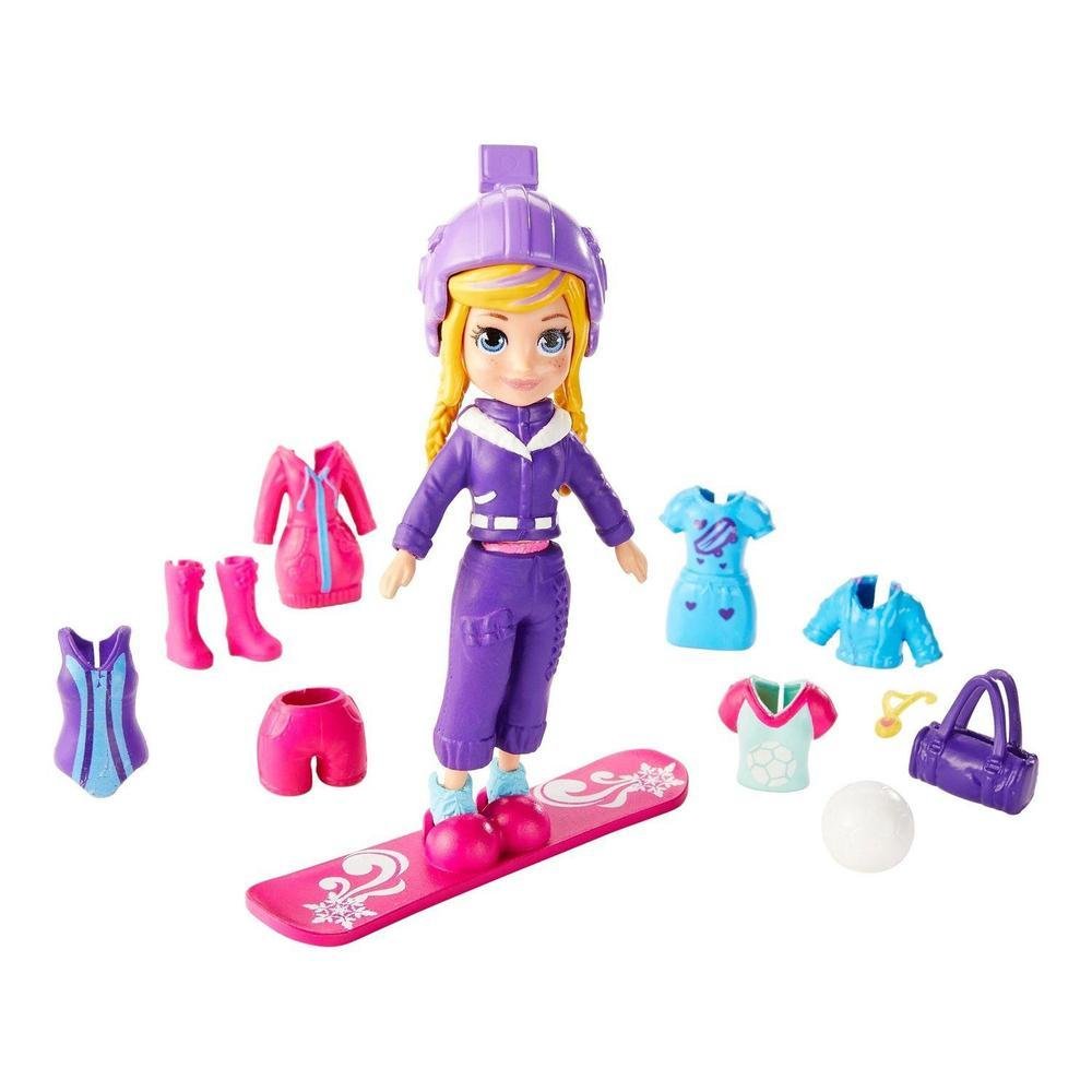 Boneca Polly Pocket Super Kit Fashion Boneca Polly Pocket Super Kit Fashion