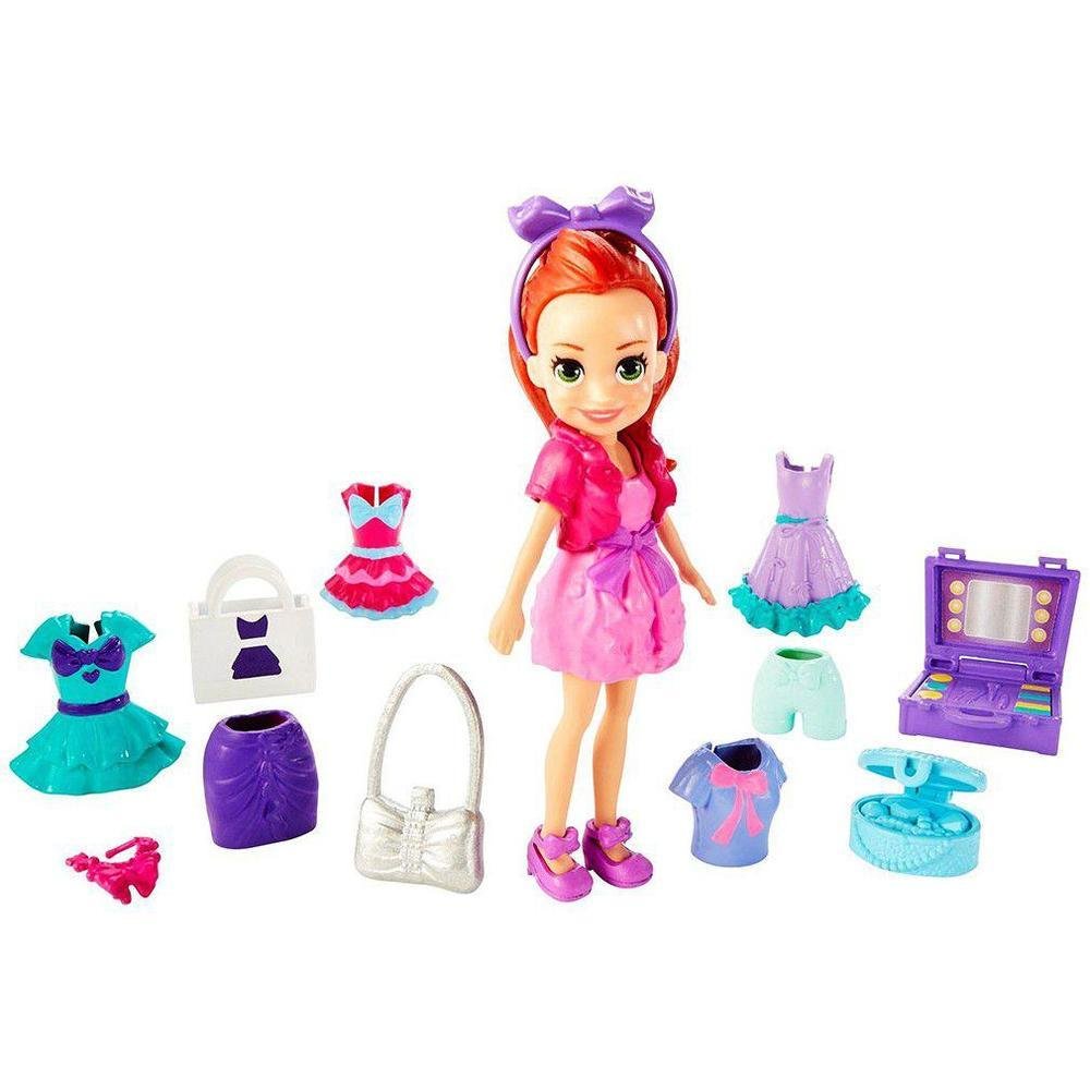 Boneca Polly Pocket Super Kit Fashion Boneca Polly Pocket Super Kit Fashion