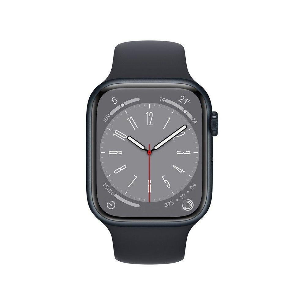 Apple Watch Series 8 45mm Meia-noite | KaBuM!