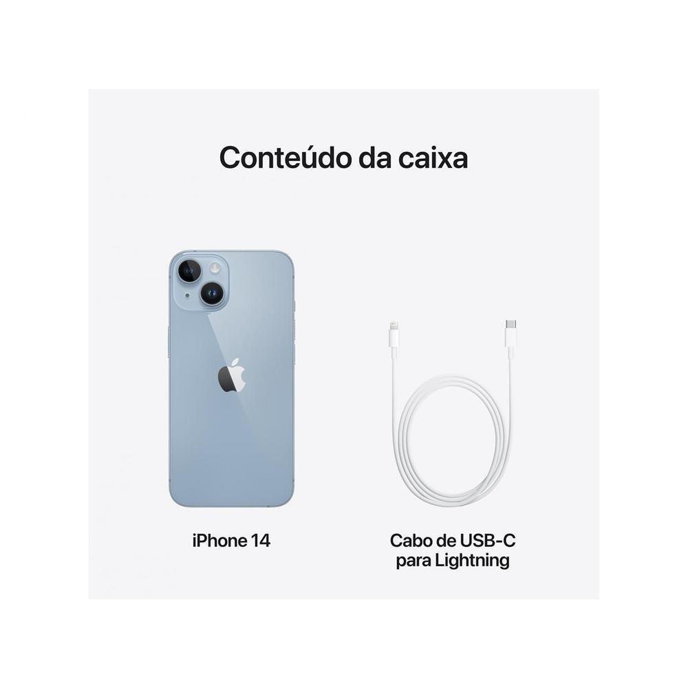Apple Iphone 14 256GB Azul 6,1” 12MP iOS 5G