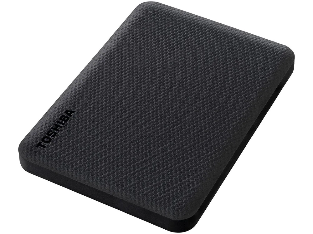 HD Externo Toshiba 2TB Canvio Advance Preto KaBuM